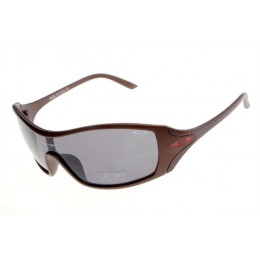 Oakley Dart Dark Brown And Clear Black Iridium Sunglasses