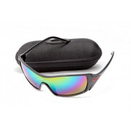 Oakley Dart Matte Black And Colorful Iridium Sunglasses