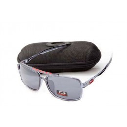 Oakley Deviation Crystal Grey And Grey Iridium Sunglasses
