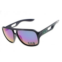 Oakley Dispatch Ii Polished Black And Blue Iridium Sunglasses