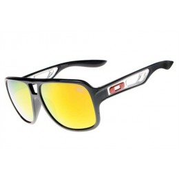 Oakley Dispatch Ii Polished Black And Fire Iridium Sunglasses