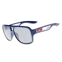 Oakley Dispatch Ii Navy Blue And Grey Iridium For Sale Sunglasses
