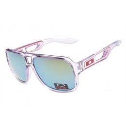 Oakley Dispatch Ii Clear And Ice Iridium Sunglasses