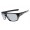 Oakley Dispatch Polished Black And Silver Text And Grey Iridium Sunglasses