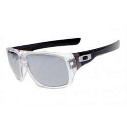 Oakley Dispatch Clear And Black And Grey Iridium Sunglasses