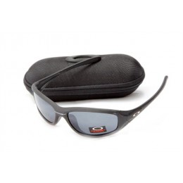Oakley Encounter Matte Black And Smoke Grey Iridium Sunglasses
