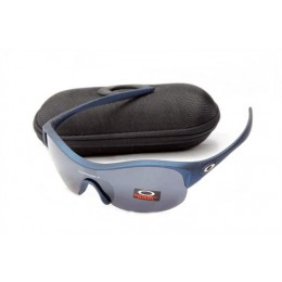 Oakley Enduring Pace Navy Blue And Black Iridium Sunglasses