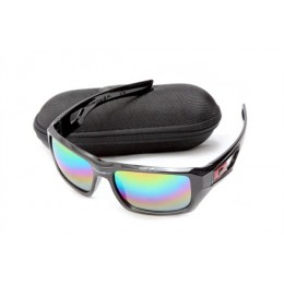 Oakley Eyepatch 2 Polished Black And Coloful Iridium Sunglasses