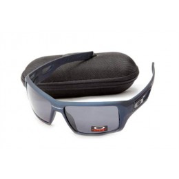 Oakley Eyepatch 2 Matte Blue And Black Iridium Sunglasses