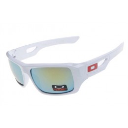 Oakley Eyepatch 2 Matte White And Ice Iridium Sunglasses