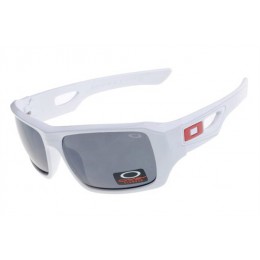 Oakley Eyepatch 2 Matte White And Black Iridium Sunglasses