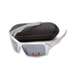 Oakley Eyepatch Silver And Black Iridium Sunglasses
