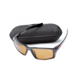 Oakley Eyepatch Polished Black And Persimmon Sunglasses