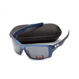 Oakley Eyepatch Matte Blue And Black Sunglasses
