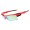 Oakley Fast Jacket Polished Red And Ruby Clear Sunglasses