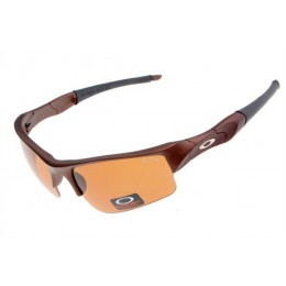 Oakley Flak Jacket Matte Brown And Persimmon Sunglasses