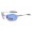 Oakley Half X Silver And Ice Iridium Sunglasses