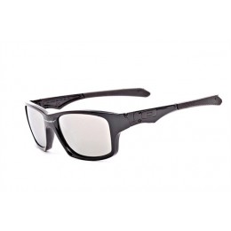 Oakley Squared Squared Polished Black And Silver Iridium Sunglasses