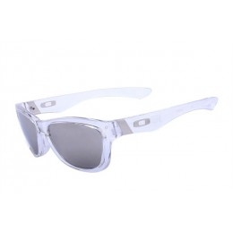 Oakley Jupiter Clear And Black Iridium Sunglasses