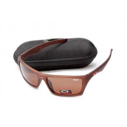 Oakley Jury Dark Brown And Brown Iridium Sunglasses