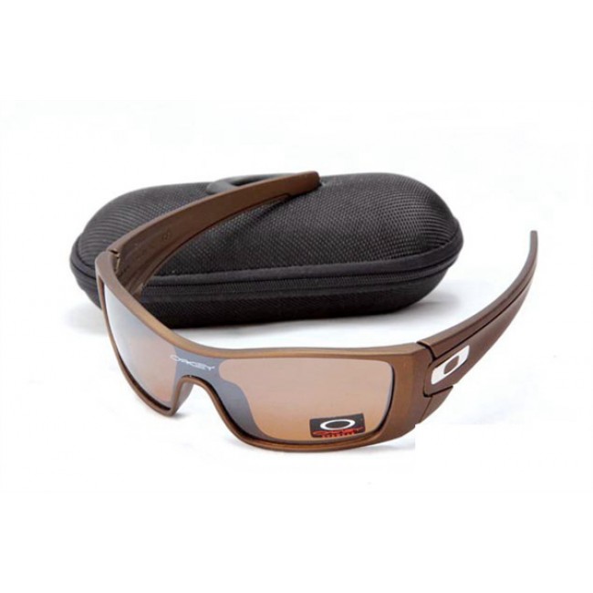 Oakley Batwolf Coffee  And Vr28 Black Iridium Sunglasses