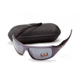 Oakley C Six Matte Blue And Grey Iridium Sunglasses