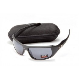 Oakley C Six Matte Black And Grey Iridium Sunglasses