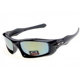 Oakley Monster Pup Matte Black And Fire Iridium Sunglasses