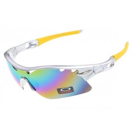 Oakley Radar Path Photochromic In Silver And Fire Iridium Sunglasses