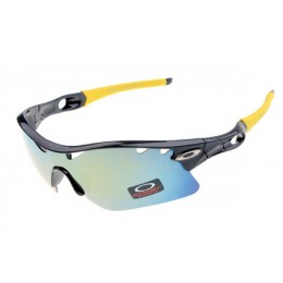 Oakley Radar Path Photochromic In Polished Black And Ice Iridium Sunglasses