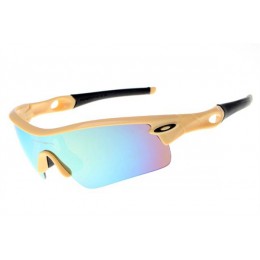 Oakley Radar Path In Pastel Yellow And Ice Iridium Sunglasses