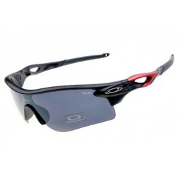 Oakley Radarlock Matte Black And Black Iridium Sunglasses