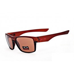 Oakley Twoface In Brown And Brown Iridium Sunglasses