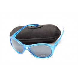 Oakley Vacancy Crystal Blue And Black Iridium Sunglasses
