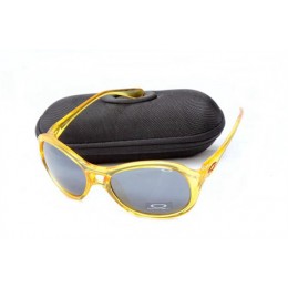 Oakley Vacancy Crystal Yellow And Black Iridium Sunglasses
