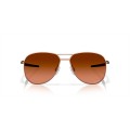 Oakley Contrail Satin Rose Gold Frame Prizm Brown Gradient Lens Sunglasses