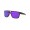 Oakley Crossrange Patch Grey Smoke Frame Violet Iridium Lens Sunglasses