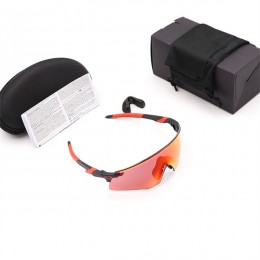 Oakley Encoder Gradient Red And Red With Black Sunglasses