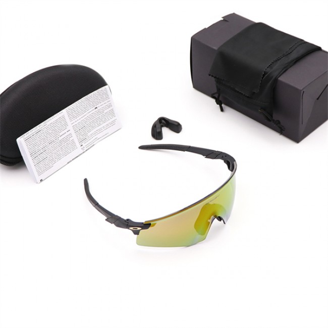 Oakley Encoder Gradient Dark Yellow And Black Sunglasses