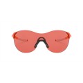 Oakley Evzero Ascend Safety Orange Frame Prizm Peach Lens Sunglasses