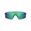 Oakley Evzero Blades Low Bridge Fit Origins Collection Celeste Frame Prizm Jade Lens Sunglasses