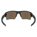 Oakley Flak 2.0 Xl Polished Black Frame Prizm Sapphire Polarized Lens Sunglasses