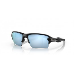 Oakley Flak 2.0 Xl Matte Black Frame Prizm Deep Water Polarized Lens Sunglasses