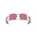 Oakley Flak 2.0 Xl Polished White Frame Dark Prizm Dark Golf Lens Sunglasses