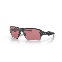 Oakley Flak 2.0 Xl Steel Frame Dark Prizm Dark Golf Lens Sunglasses