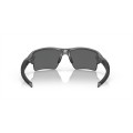 Oakley Flak 2.0 Xl Steel Frame Prizm Black Polarized Lens Sunglasses