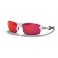 Oakley Flak Xs Youth Fit Polished White Frame Prizm Field Lens Sunglasses