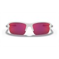 Oakley Flak Xs Youth Fit Polished White Frame Prizm Field Lens Sunglasses