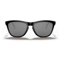 Oakley Frogskins Mix Polished Black Frame Prizm Black Lens Sunglasses