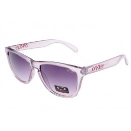 Oakley Frogskins In Amethyst Iridescent And Black Violet Gradient Sunglasses